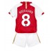 Maillot de foot Arsenal Martin Odegaard #8 Domicile vêtements enfant 2023-24 Manches Courtes (+ pantalon court)